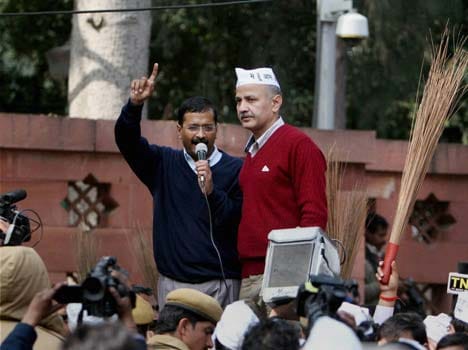 AAP's broom campaign to start in uttar pradesh