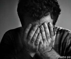 man suffering with rare condition