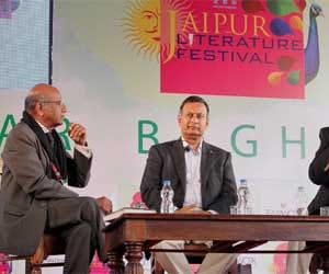 governments got fire on tribals issue in Jaipur Literature Festival