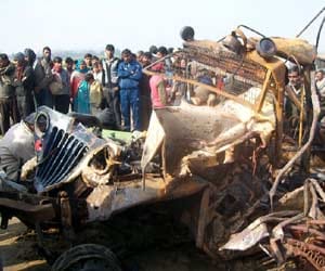 accident in shahjahanpur