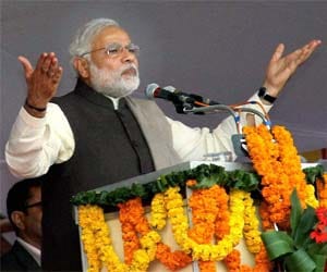 modi shankhnaad rally in meerut