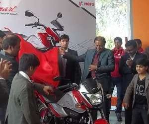 new show room of hero corporation in lucknow