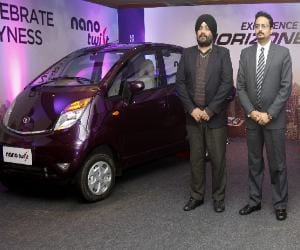 Introduced new car of Tata moters 'Nano Twist'