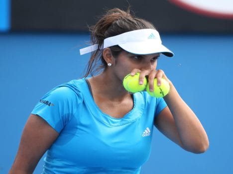 sania in final at mixed doubles at Australian Open 