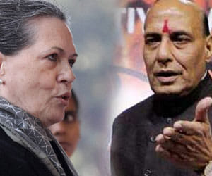 rajnath singh and sonia gandhi
