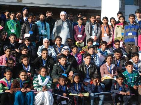 child mla interact with governor of uttarakhand