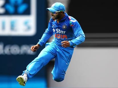 jadeja complete 100 match in odi 