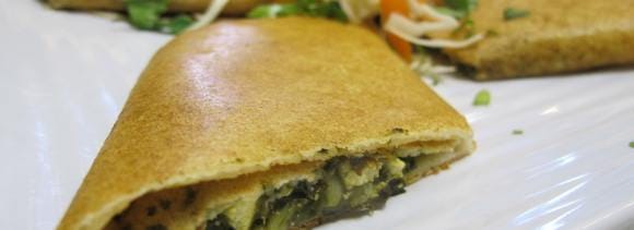 palak paneer dosa
