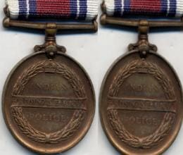 PRESIDENT'S POLICE MEDAL and POLICE MEDAL