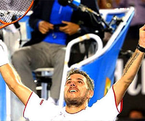 wawrinka won first grand slam defeating rafael nadal
