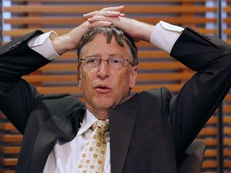 Bill Gates lost to carlson just 79 seconds