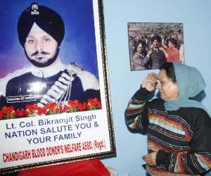 Lieutenant Colonel Bikramjit Singh, Shaurya Chakra (Posthumous)