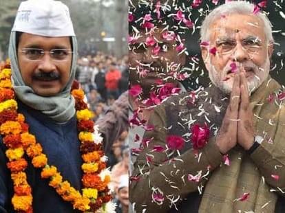 arvind kejriwal's road show from delhi to kanpur