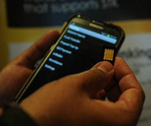 Get mobile and SIM in jail