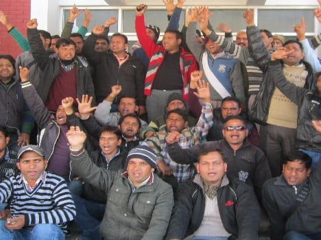 b.ed trained protest against education minister