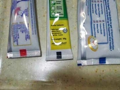 toothpaste colour