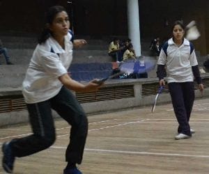 DSC for Women won in badminton league match