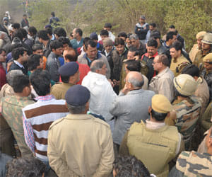 protest against eviction
