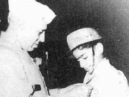 harish mehra first bravery award winner for saveing life of nehru
