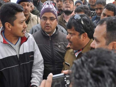 mining mafia beaten ranger in police station