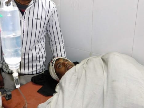studente beaten by tacher