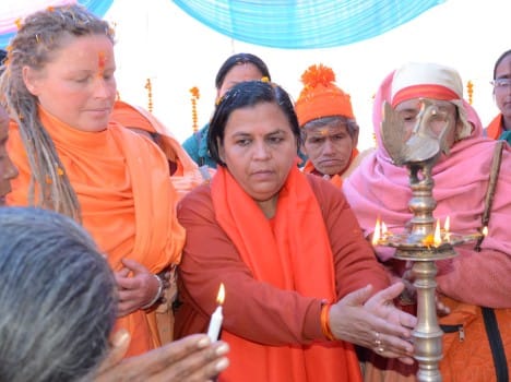 uma bharti visit dharu devi temple