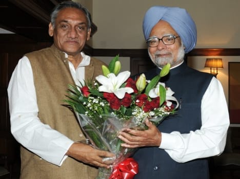 vijay bahuguna meet to prime minister