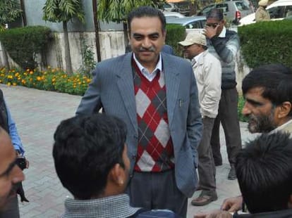 conflict in between supporters of chandigarh bjp