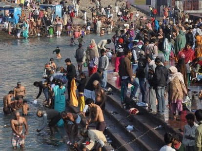 Saints starts hunger strike to save Yamuna at delhi