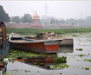 gomti polluted day by day