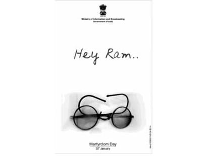 advertisements on mahatma gandhi death anniversary