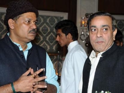 congress MP sanjay singh slams son and former wife.