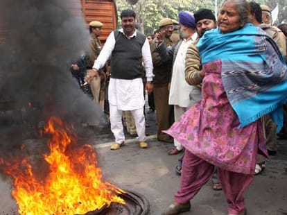 riots because of BJP and Sp