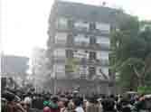 UP Bhawan ceiling plaster fell