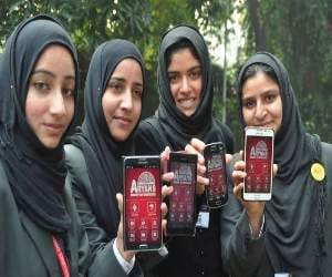 mobile app made by four kashmiri girls