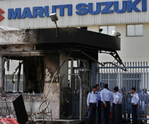 maruti workers arrest