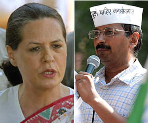 Kejriwal writes letter to Sonia Gandhi