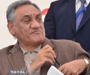 harak and surendra singh support bahuguna for rajyasabha.