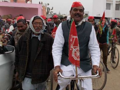 sp discuss over poll defeat