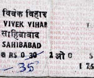 train ticket collection hobby