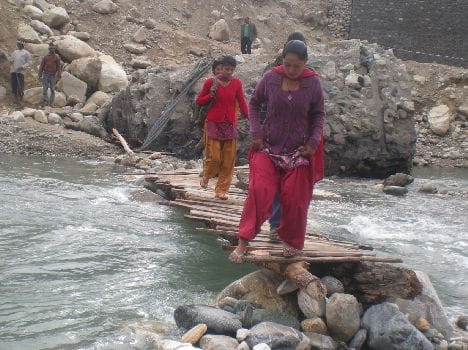villagers made bridge in 10 hours