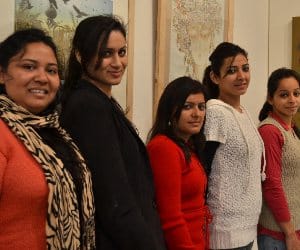 Art exhibition grew 107 paintings, artist honored