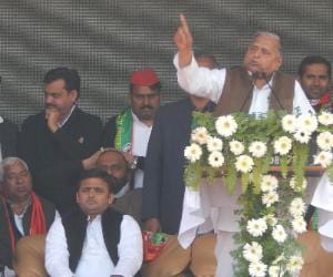 rally of sp in gorakhpur