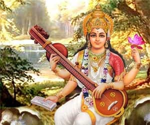 saraswati poojan vidhi 