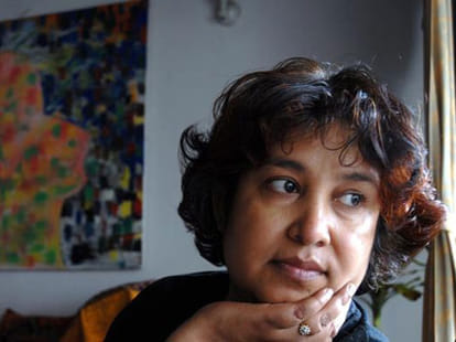 facing bans, nasrin says no hope of returning to kolkata
