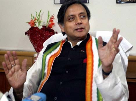 Shashi Tharoor sought compensation from the British