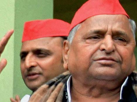 bjp attacked on sp govt