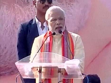 narendra modi's election rally in kolkata