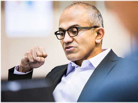 story on satya nadella