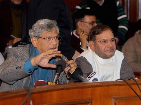 11 non-cong, non-bjp parties join hands in parliament